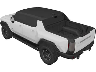 GMC Hummer EV (2022) 3D Model preview