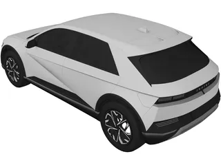 Hyundai iONIQ 5 (2021) 3D Model preview