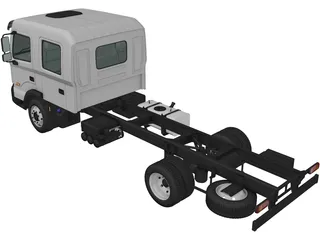 Hyundai Pavise DoubleCab (2019) 3D Model preview