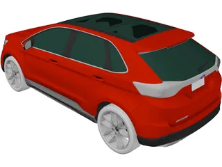 Ford Edge (2015) 3D Model preview
