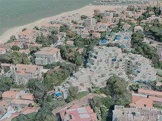 Arcachon City, France (2021) 3D Model preview