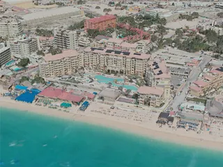 Cabo San Lucas City, Mexico (2021) 3D Model preview