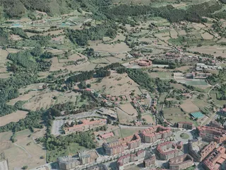 Oviedo City, Spain (2021) 3D Model preview