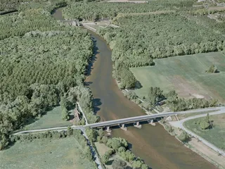 Chenonceaux City, France (2021) 3D Model preview