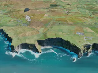 Cliffs of Moher, Ireland (2021) 3D Model preview