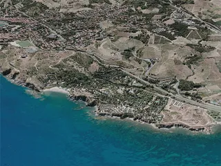 Collioure City, France (2021) 3D Model preview