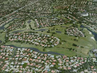 Coral Springs City, USA (2021) 3D Model preview