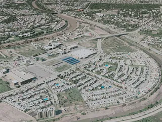 Culiacan City, Mexico (2021) 3D Model preview