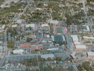 Durham City, USA (2021) 3D Model preview