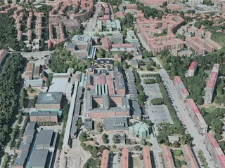 Gothenburg City, Sweden (2021) 3D Model preview
