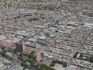 Guadalajara City, Mexico (2021) 3D Model preview
