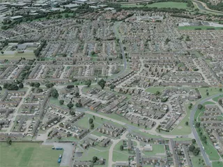 Hull City, UK (2021) 3D Model preview