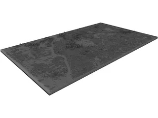 Tokyo City 3D Model preview