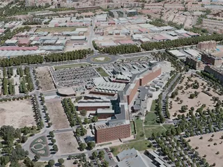 Ciudad Real City, Spain (2021) 3D Model preview