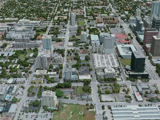 Fort Lauderdale City, USA (2021) 3D Model preview