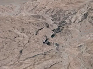 Joshua Tree National Park, USA (2021) 3D Model preview