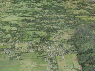 Kapaa City, USA (2021) 3D Model preview