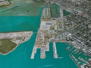 Key West City, USA (2021) 3D Model preview