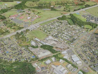Lihue City, USA (2021) 3D Model preview