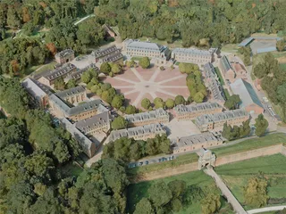 Lille City, France (2021) 3D Model preview