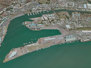 Newcastle City, Australia (2021) 3D Model preview