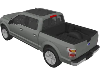 Ford F-150 (2018) 3D Model preview
