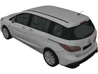 Mazda 5 (2011) 3D Model preview