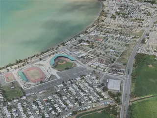 Mayaguez City, Puerto Rico (2021) 3D Model preview