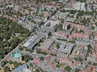 Nuremberg City, Germany (2021) 3D Model preview