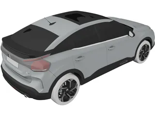 Citroen C4 (2021) 3D Model preview