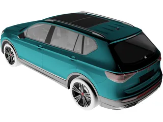 Seat Tarraco (2019) 3D Model preview