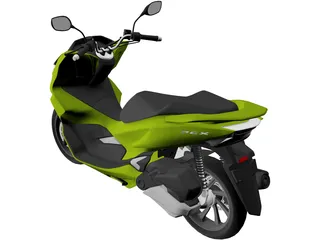 Honda PCX 150 3D Model preview