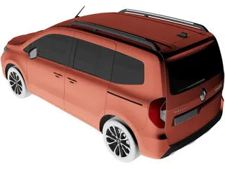 Renault Kangoo (2021) 3D Model preview