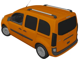Mercedes-Benz Citan (2013) 3D Model preview