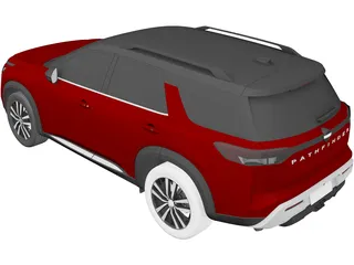 Nissan Pathfinder (2022) 3D Model preview