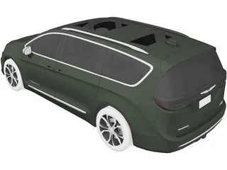 Chrysler Pacifica (2022) 3D Model preview