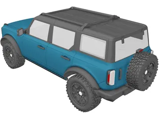 Ford Bronco (2021) 3D Model preview
