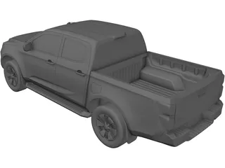 Isuzu D-Max (2021) 3D Model preview