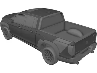 Honda Ridgeline Sport (2022) 3D Model preview