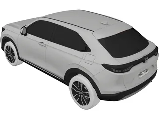 Honda HR-V (2022) 3D Model preview