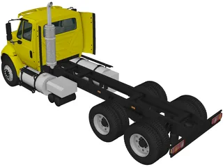 Caterpillar CT610 Chassis Truck (2011) 3D Model preview