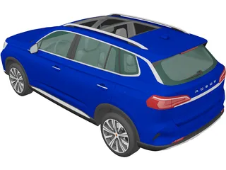 Roewe RX5 Max (2019) 3D Model preview