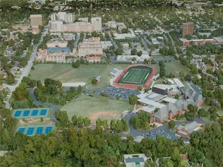 Tulsa City, USA (2021) 3D Model preview