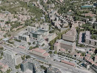 Perugia City, Italy (2021) 3D Model preview