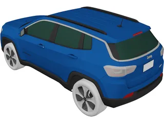 Jeep Compass (2016) 3D Model preview
