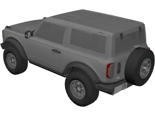 Ford Bronco (2021) 3D Model preview