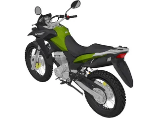 Honda XRE 300 3D Model preview