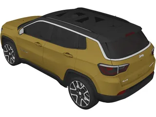 Jeep Compass (2021) 3D Model preview