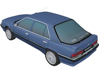 Renault R25 Baccara (1992) 3D Model preview
