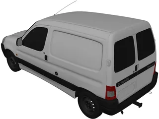 Citroen Berlingo (2002) 3D Model preview